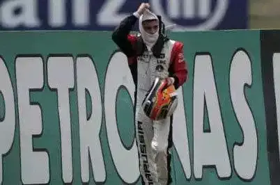 D'Ambrosio sur un siège éjectable