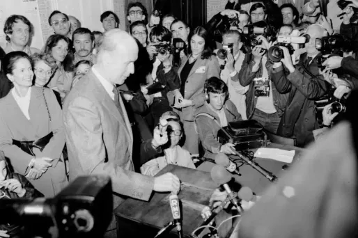 VGE et sa femme ont voté à Chanonat