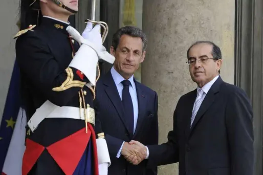 Nicolas Sarkozy avait reçu à l'Elysée l'un des chefs du CNT libyen.