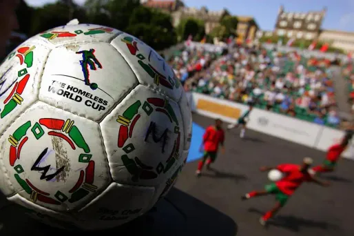 La Homeless World Cup avait eu lieu en Ecosse en 2005.