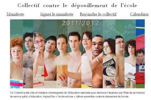 Chatel "choqué" par les profs nus