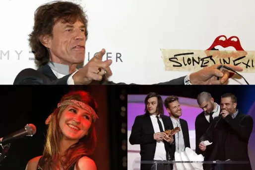 Mike Jagger, le groupe Birdy Nam Nam et Claire Denamur.