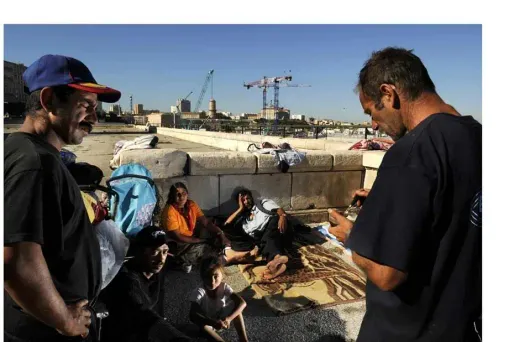 Un camp de Roms démantelé à Marseille