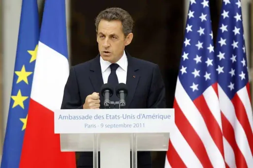 "On aurait dit un film au ralenti", a raconté Nicolas Sarkozy, se souvenant du 11-Septembre.
