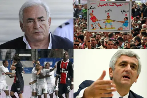 L'actualité du week-end a été dominée par l'Affaire DSK mais aussi par l'Egypte