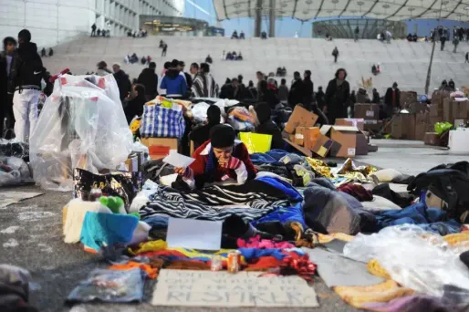 Le mouvement des "indignés" fait un flop en France.