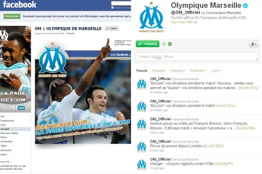 L'OM, champion des réseaux sociaux