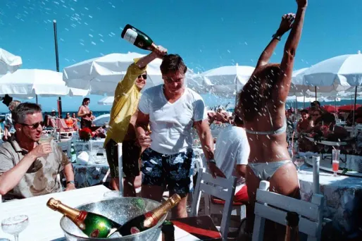 "La Voile Rouge" était le rendez-vous des célébrités de Saint-Tropez.