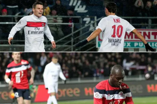 Le PSG et Lille en profitent