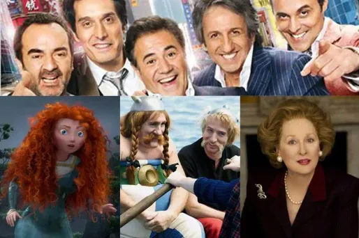 La Vérité si je mens 3, Rebelle, Asterix et Obelix, La Dame de fer sont attendus sur les écrans en 2012.