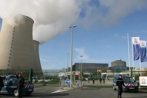 Dominique Minière, le responsable de la production nucléaire chez EDF.