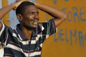 "J'ai eu la chance d'être au rez-de-chaussée"