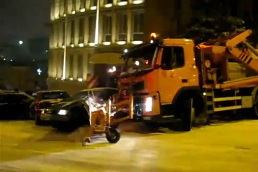 Quand même les chasse-neige dérapent…