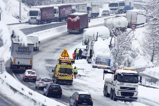 Neige : menace sur les départs en vacances