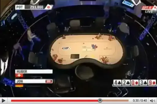 Braquage sur un tournoi de poker