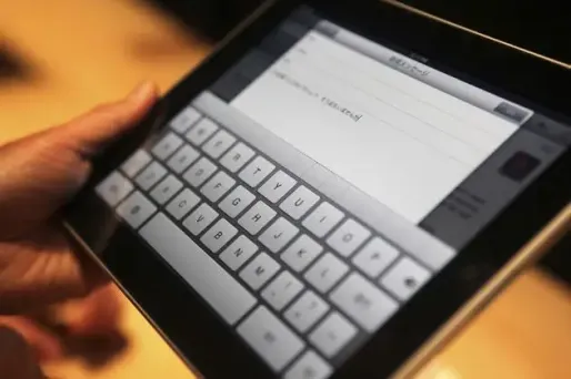 La démo de l'iPad en direct