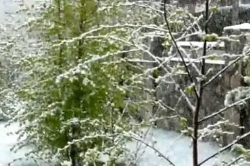 Il a neigé en mai…