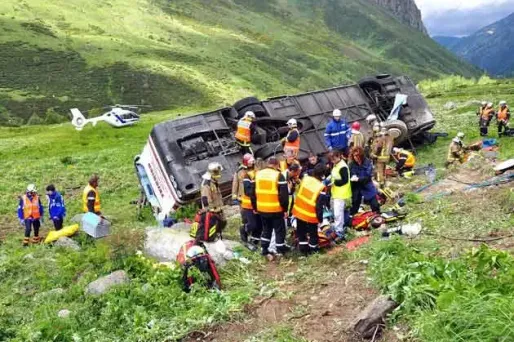 Deux morts dans un accident de car
