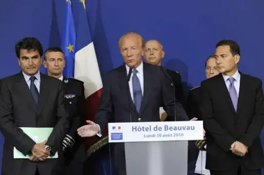 Brice Hortefeux, Eric Besson et Pierre Lellouche.