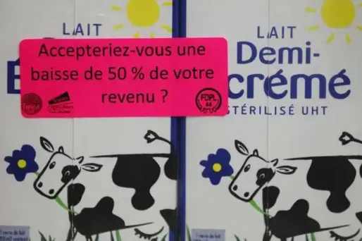 Les prix du lait vont augmenter de 10%