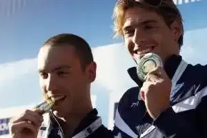 Une cascade de médailles