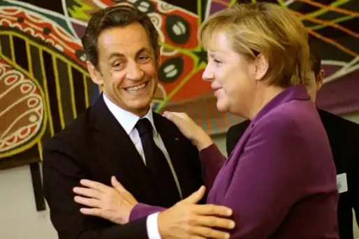 Sarkozy et Merkel se rabibochent à NY