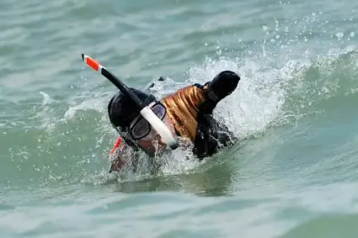 Amputé, il réussit à traverser la Manche