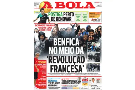 Benfica et la "révolution française"