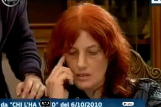 La mort de sa fille en direct à la télé