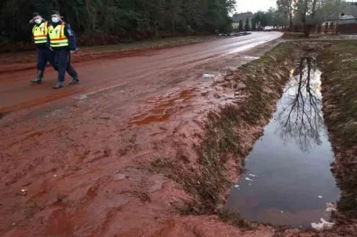 La boue toxique atteint le Danube