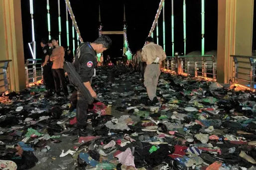Scènes d'horreur au Cambodge