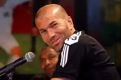 Zizou, recrue du Real