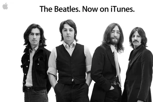 Hey, les Beatles sont sur iTunes !