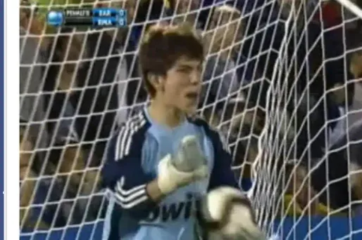 Luca Zidane, fils de et gardien de but