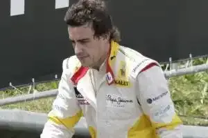 La dernière d'Alonso avec Renault
