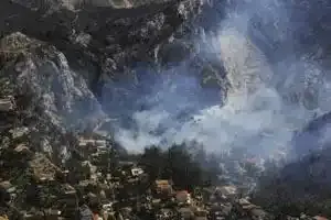 Incendie près de Marseille : pas de balle traçante ?