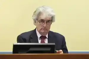 Karadzic apparaît enfin à son procès