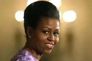 Michelle Obama se chausse français