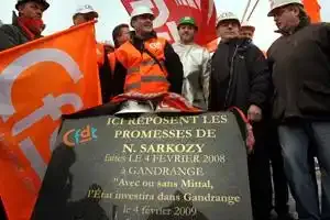 Sarkozy s’est efforcé de rassurer en Lorraine