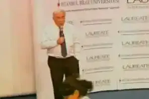 Un jeune Turc lance une chaussure sur DSK