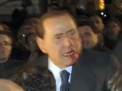 Silvio Berlusconi agressé à Milan