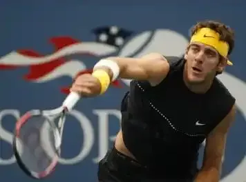 Del Potro face au roi Federer