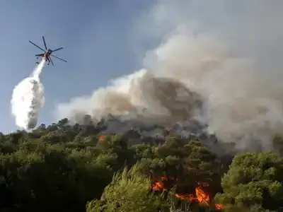 En Grèce, la polémique après les incendies