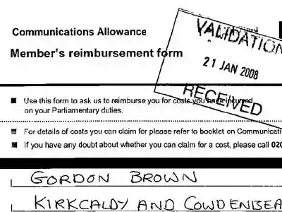 GB : les notes de frais des députés sur Internet