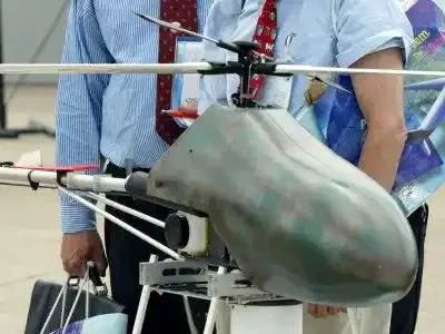 Un premier vol de drone au Bourget