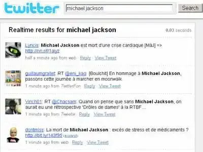 La mort de Michael Jackson enflamme le net