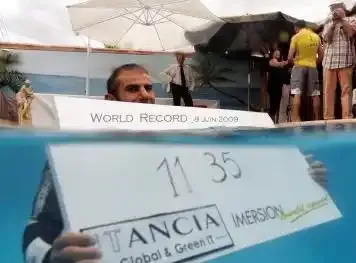 Mifsud roi de l'apnée