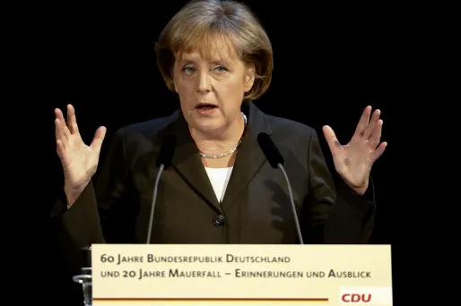 La chancelière allemande rend hommage à l'Europe de l'Est