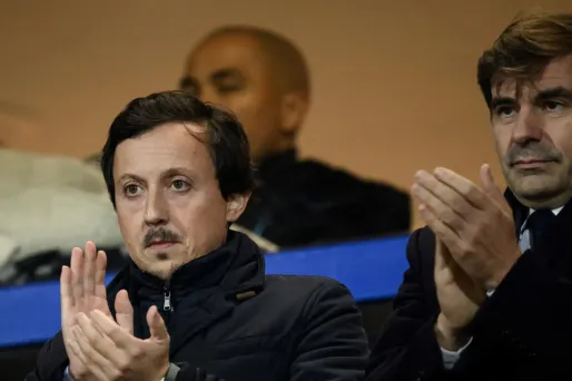 Pablo Longoria et Stéphane Tessier