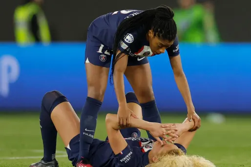 L'équipe féminine du PSG a été battue en quarts de finale de Ligue des champions face à Wolfsburg